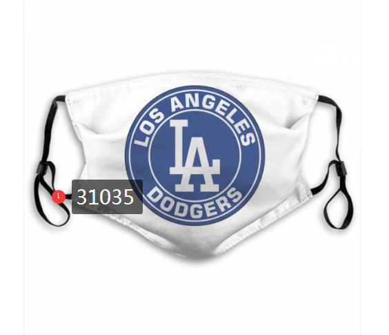 2020 Los Angeles Dodgers Dust mask with filter 47